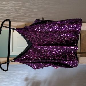 Sequin top